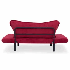 | Comfortabel En Stijlvol Ontwerp | Metalen Frame | Maroon -Emob Ontwerp zonder titel 2023 01 27T120135.024 4694