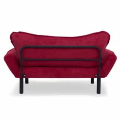 | Comfortabel En Stijlvol Ontwerp | Metalen Frame | Maroon -Emob Ontwerp zonder titel 2023 01 27T120202.098 4c36