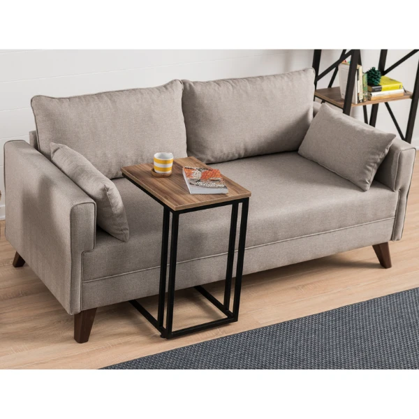 Comfortabele 2-zitsbank | Stijlvol Ontwerp | Crèmekleur 7 Comfortabele 2-zitsbank | Stijlvol Ontwerp | Crèmekleur - Afbeelding 7