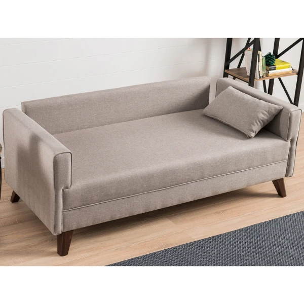 Comfortabele 2-zitsbank | Stijlvol Ontwerp | Crèmekleur 6 Comfortabele 2-zitsbank | Stijlvol Ontwerp | Crèmekleur - Afbeelding 6