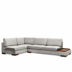 Stijlvolle Hoekbank | Comfort En Uniek Ontwerp | Beukenhout | Licht Grijs -Emob Ontwerp zonder titel 2023 03 06T091225.115 64f1