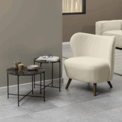 Bijzettafel Avila Ø42 Cm - Bruin Marmer/zwart -Emob Ontwerp zonder titel 2023 05 08T113821.486 7200