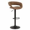 Barstoel Dusty - Bruin/zwart
