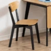 Eetkamerstoel Roxby - Hout/zwart