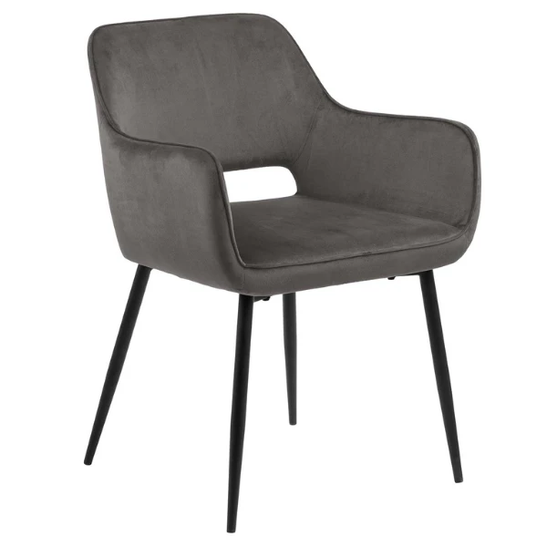 Stoel Dani - Grijs 6 Stoel Dani - Grijs - Afbeelding 6
