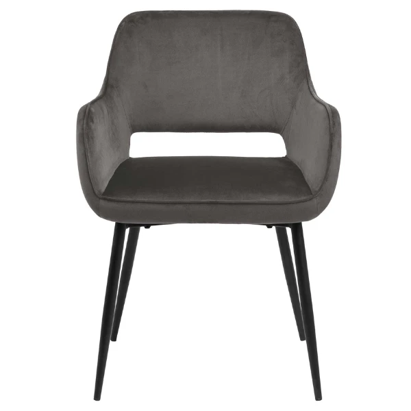 Stoel Dani - Grijs 4 Stoel Dani - Grijs - Afbeelding 4