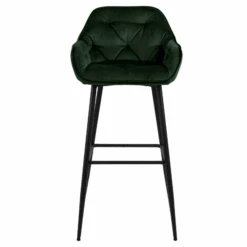 Barstoel Bridget - Groen/zwart -Emob Ontwerp zonder titel 2023 05 24T131550.206 a8f1