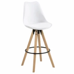 Barstoel Dimar - Wit/eik -Emob Ontwerp zonder titel 2023 05 24T151327.357 9951