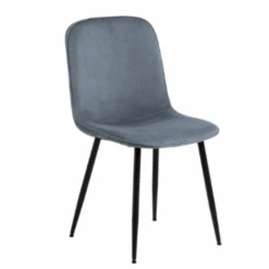 Stoel Delmy - Grijs/zwart