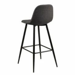Barstoel Wilhelm, H: 65cm - Donkergrijs/zwart -Emob Ontwerp zonder titel 2023 05 25T135029.926 2eb7