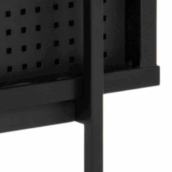 Boekenkast Angus | 94 X 27 X 114 Cm | 2 Schuifdeuren | Zwart -Emob Ontwerp zonder titel 2023 06 23T114635.477 09a1