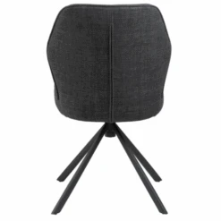 Eetkamerstoel Aubin - Antraciet/zwart 13 Eetkamerstoel Aubin - Antraciet/zwart -Emob Ontwerp zonder titel 2023 06 23T144555.663 e2ed