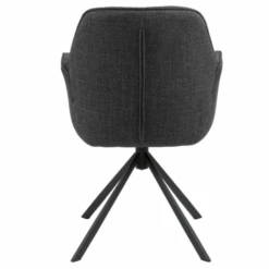 Eetkamerstoel Aubin Met Armleuning - Antraciet/zwart -Emob Ontwerp zonder titel 2023 06 23T150432.663 ce1d