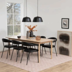 Eetkamerstoel Hava Kunstleer - Zwart -Emob Ontwerp zonder titel 2023 06 26T132308.695 fa5b