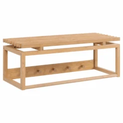 Wandkapstok Bay 80cm Met Roede En Hoedenplank - Bamboe -Emob Ontwerp zonder titel 2023 06 26T141554.823 a954