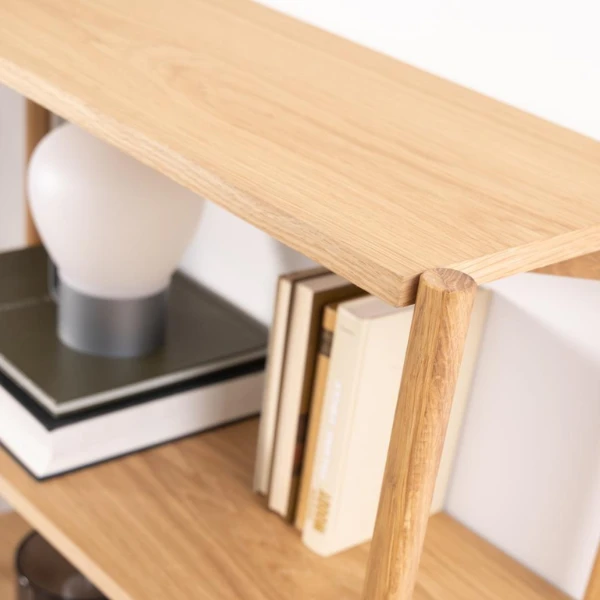 Rek Braidwood Met 4 Legplanken - Eik 3 Rek Braidwood Met 4 Legplanken - Eik - Afbeelding 3