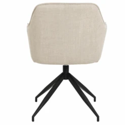 Eetkamerstoel Brenda Draaibaar - Beige/zwart -Emob Ontwerp zonder titel 2023 06 29T134304.141 f3c6