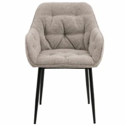 Eetkamerstoel Bridget Stof En Metaal - Beige/zwart -Emob Ontwerp zonder titel 2023 06 29T165717.571 7ecc