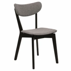 Eetkamerstoel Roxby - Grijs/zwart