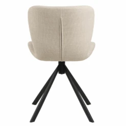 Draaibare Eetkamerstoel Tilda Stof - Beige/zwart -Emob Ontwerp zonder titel 2023 07 13T135406.596 227c