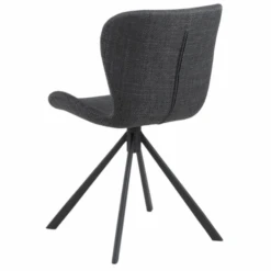 Draaibare Eetkamerstoel Tilda Stof - Antraciet/zwart 21 Draaibare Eetkamerstoel Tilda Stof - Antraciet/zwart -Emob Ontwerp zonder titel 2023 07 13T143615.892 5a16