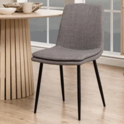 Eetkamerstoel Becca Brandvertragend - Grijs/zwart -Emob Ontwerp zonder titel 2023 07 13T165901.109 cf3a