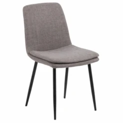 Eetkamerstoel Becca Brandvertragend - Grijs/zwart -Emob Ontwerp zonder titel 2023 07 13T165939.588 c4e3