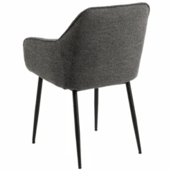 Eetkamerstoel Bridget Stof En Metaal - Antraciet/zwart 21 Eetkamerstoel Bridget Stof En Metaal - Antraciet/zwart -Emob Ontwerp zonder titel 2023 07 17T163650.320 641e