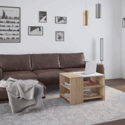 Salontafel Milana 70x50 Cm-Sonoma Eik/wit -Emob Ontwerp zonder titel 2023 08 24T160013.481 a5ed