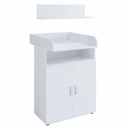 Commode Halula Met Luierplank En Wandplank-wit -Emob Ontwerp zonder titel 2023 08 25T084951.262 5338