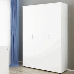 Kleerkast Halula 3 Deuren 1 Kledingroede En 6 Legplanken-wit 12 Kleerkast Halula 3 Deuren 1 Kledingroede En 6 Legplanken-wit -Emob Ontwerp zonder titel 2023 08 25T114611.792 1 c894