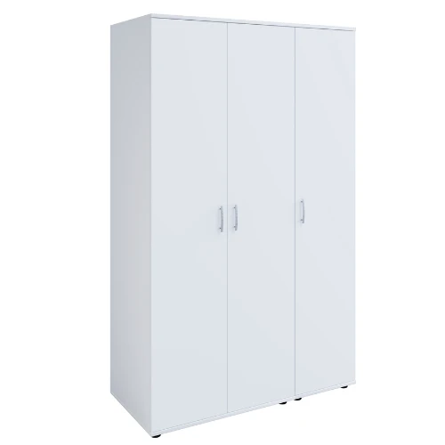 Kleerkast Halula 3 Deuren 1 Kledingroede En 6 Legplanken-wit 7 Kleerkast Halula 3 Deuren 1 Kledingroede En 6 Legplanken-wit - Afbeelding 7