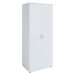 Kleerkast Halula 2 Deuren 1 Kledingroede En 2 Legplanken-wit -Emob Ontwerp zonder titel 2023 08 25T115742.126 9455