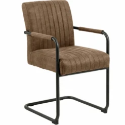 Sledestoel Adinda Met Armleuning - Bruin/zwart -Emob Ontwerp zonder titel 2023 08 30T164041.284 8d5c