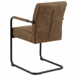 Sledestoel Adinda Met Armleuning - Bruin/zwart -Emob Ontwerp zonder titel 2023 08 30T164117.110 19f7