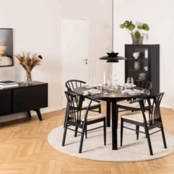 Zwarte Sieg Eettafel, Ø120x75 Cm, Eikenfineer -Emob Ontwerp zonder titel 2023 10 03T131018.111 fb4b