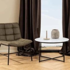 Ronde Salontafel Alisma Ø80x45 Cm - Wit Marmer/Glas -Emob Ontwerp zonder titel 2023 10 09T152328.194 151b