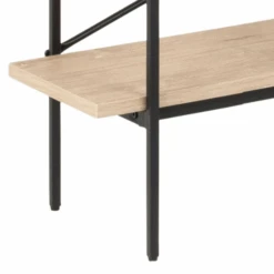 Boekenkast Angus | 172 X 27 X 188 Cm | Matzwart Stalen Frame -Emob Ontwerp zonder titel 2023 10 10T131312.777 f38f