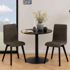 Stijlvolle Armosa Eetkamerstoel: Preston Antraciet, Zwart Eiken Onderstel -Emob Ontwerp zonder titel 2023 10 10T151948.153 44d5