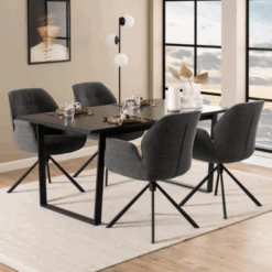 Draaibare Eetkamerstoel Aubin Met Armleuning - Monza Antraciet -Emob Ontwerp zonder titel 2023 10 10T163048.669 eeae