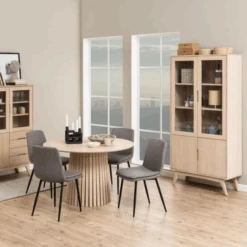 Ronde Eettafel Krishna - Wit Eikenfineer, Ø120x75 Cm -Emob Ontwerp zonder titel 2023 10 11T165400.324 a3c9