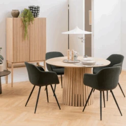 Ronde Eettafel Krishna - Wit Eikenfineer, Ø120x75 Cm -Emob Ontwerp zonder titel 2023 10 11T165421.031 ac73