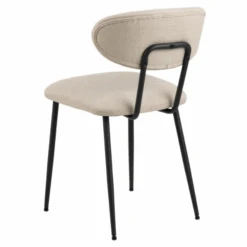 Eetkamerstoel Denise : Beige Basel Stof Zwart Stalen Onderstel -Emob Ontwerp zonder titel 2023 10 12T144422.349 cb13
