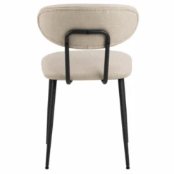 Eetkamerstoel Denise : Beige Basel Stof Zwart Stalen Onderstel -Emob Ontwerp zonder titel 2023 10 12T144624.356 ba58