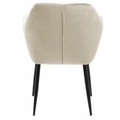 Stijlvolle Eetkamerstoel Hermeline Met Armleuning - Stof Zand -Emob Ontwerp zonder titel 2023 10 23T165508.103 1727