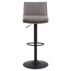 Barkruk Flynn, Gasveer, Draaibaar En Rits - Taupe -Emob Ontwerp zonder titel 2023 10 24T142414.769 ee6f