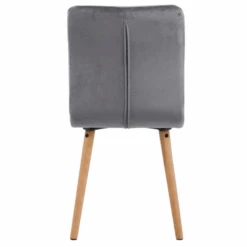 Gestoffeerde Eetkamerstoel Frida - Donkergrijs/eik -Emob Ontwerp zonder titel 2023 10 24T164517.116 cc1a