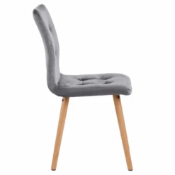 Gestoffeerde Eetkamerstoel Frida - Donkergrijs/eik -Emob Ontwerp zonder titel 2023 10 24T164541.294 dbe4