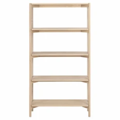 Oxford Boekenkast In Wit Eikenfineer, 4 Planken, 86x30x160cm". -Emob Ontwerp zonder titel 2023 11 15T151613.292 e273