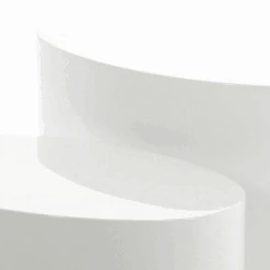 Moderne Ovale Salontafelset, Hoogglans Wit, 2 Stuks - 33x48x40 Cm -Emob Ontwerp zonder titel 2023 11 15T154018.077 c773